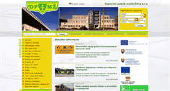 Desktop Screenshot of dpmz.sk